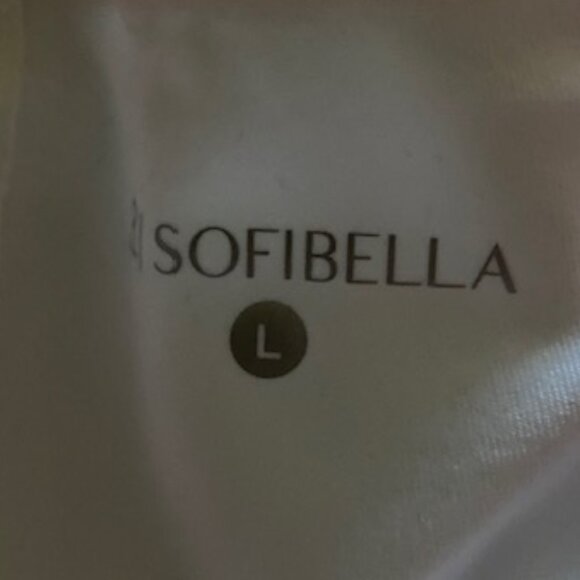 NWT Sofibella Cosmopolitan Stripe 14in Tennis Skirt Large - Picture 3 of 6